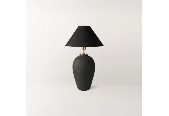 NOKURA DOKULU TERRACOTTA ABAJUR